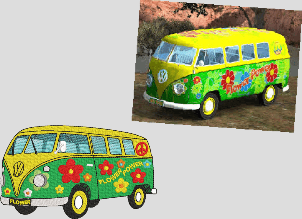 COMBI FLOWER POWER