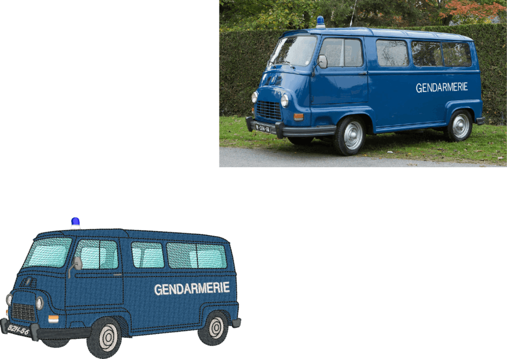 ESTAFETTE GENDARMERIE